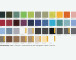 Lattenwand wandpaneel Color mix